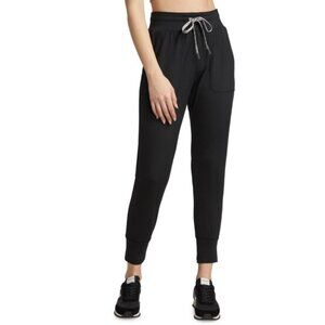 Varley Parkhurst Black Jogger Pants in Fluid Stretch Jersey Size Small‎